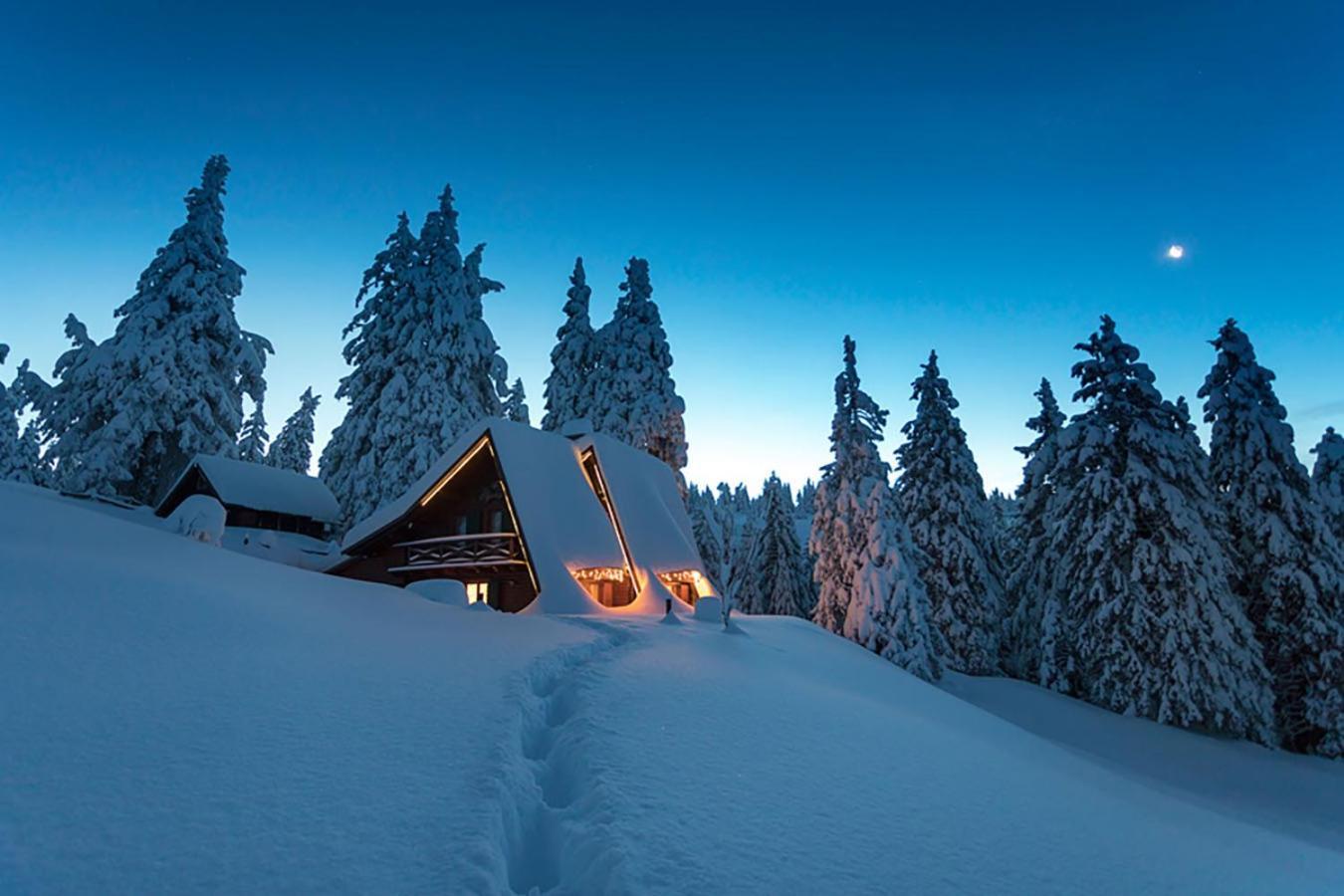 Chalet Alpinka Cerklje na Gorenjskem Luaran gambar